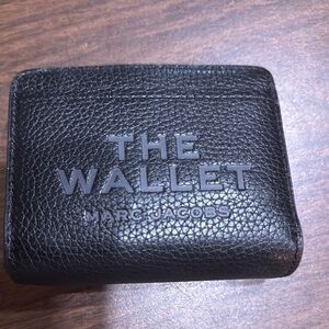 Marc Jacobs Textured Black Card Holder